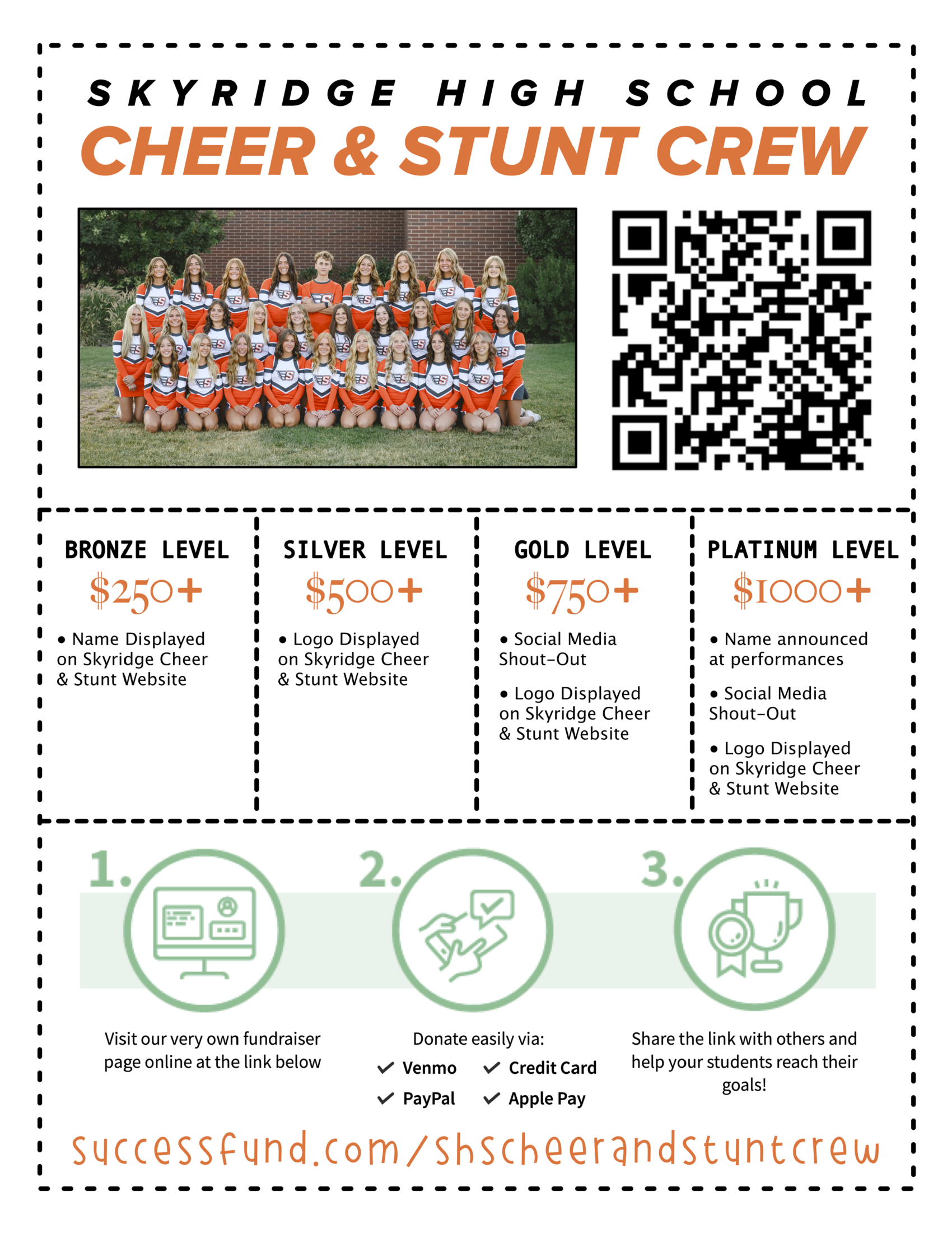 Cheer Coach Hired – Skyridge High School